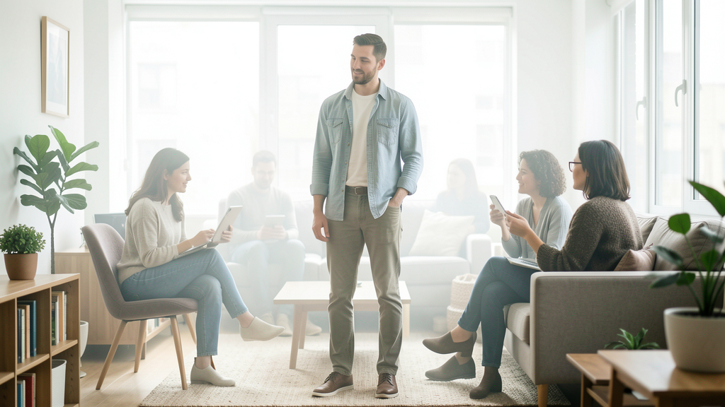 Editorial image illustrating DMing vs. @Mentioning in Slack: The Golden Rule for 2026